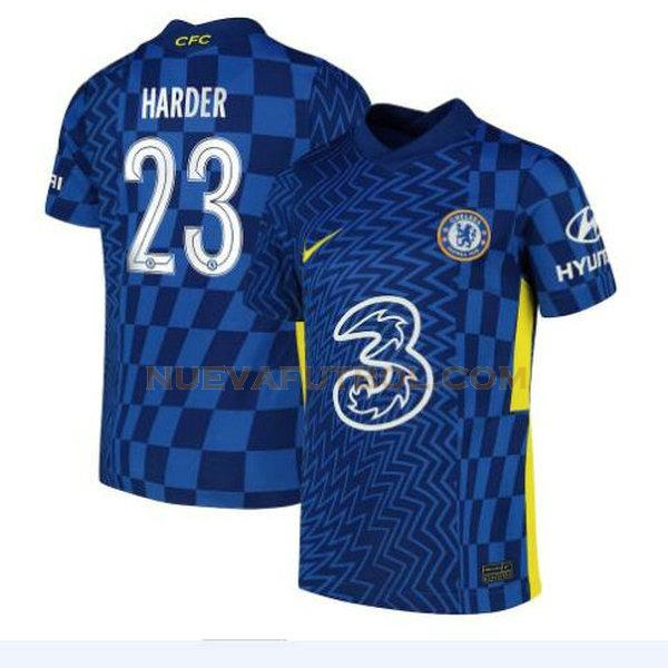 primera camiseta harder 23 chelsea 2021 2022 azul hombre