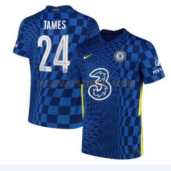 primera camiseta james 24 chelsea 2021 2022 azul hombre