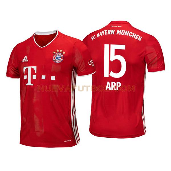 primera camiseta jann fiete arp 15 bayern de múnich 2020-2021 hombre