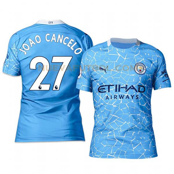 primera camiseta joao cancelo 27 manchester city 2020-2021 hombre