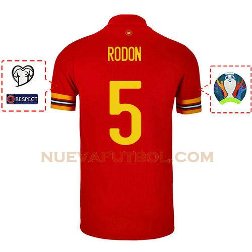 primera camiseta joe rodon 5 gales 2020 hombre