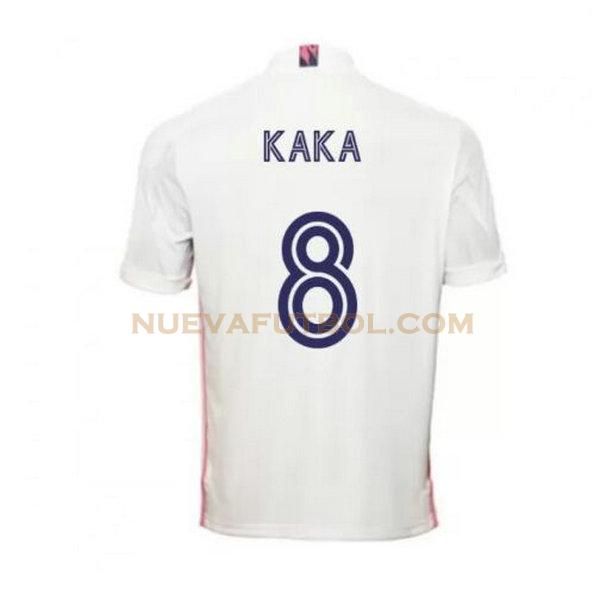 primera camiseta kaka 8 real madrid 2020-2021 hombre