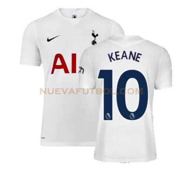 primera camiseta keane 10 tottenham hotspur 2021 2022 blanco hombre