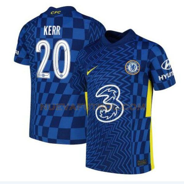 primera camiseta kerr 20 chelsea 2021 2022 azul hombre