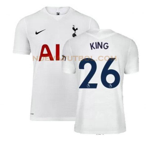 primera camiseta king 26 tottenham hotspur 2021 2022 blanco hombre