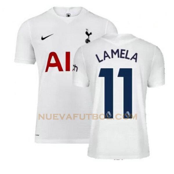 primera camiseta lamela 11 tottenham hotspur 2021 2022 blanco hombre