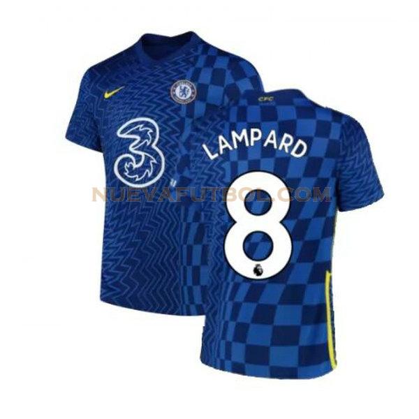 primera camiseta lampard 8 chelsea 2021 2022 azul hombre