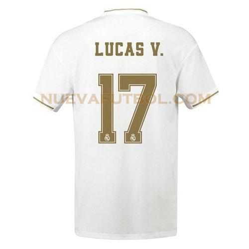 primera camiseta lucas 17 real madrid 2019-2020 hombre