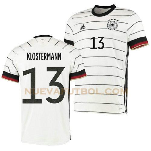 primera camiseta lukas klostermann 13 alemania 2020 hombre