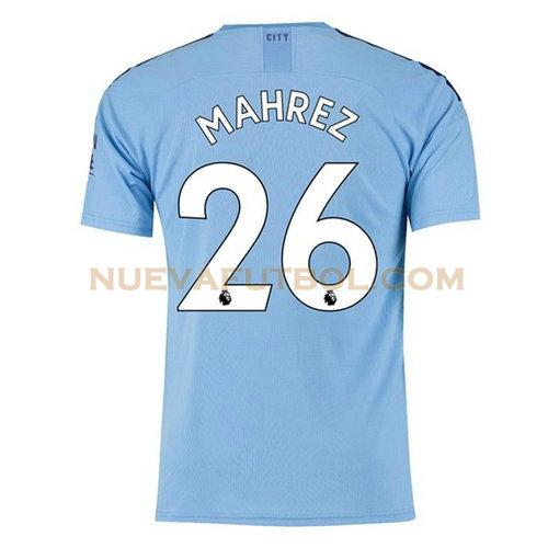 primera camiseta mahrez 26 manchester city 2019-2020 hombre