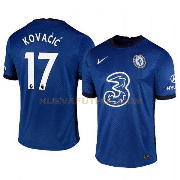 primera camiseta mateo kovacic 17 chelsea 2020-2021 hombre