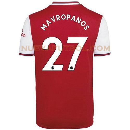 primera camiseta mavropanos 27 arsenal 2019-2020 hombre