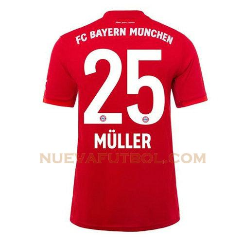 primera camiseta muller 25 bayern de múnich 2019-2020 hombre