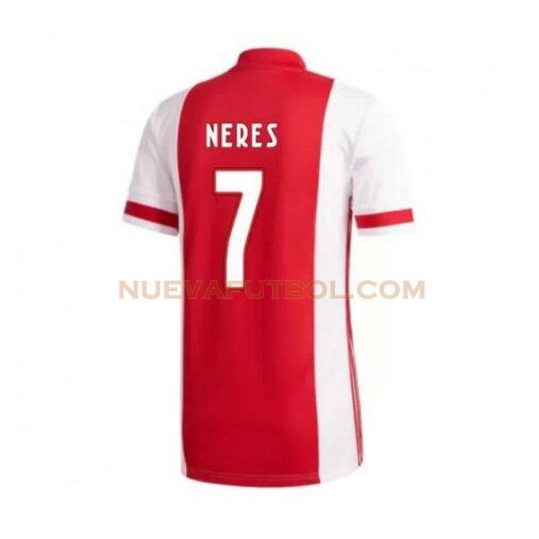 primera camiseta neres 7 ajax 2020-2021 hombre