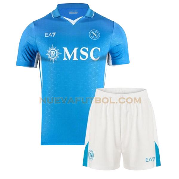 primera camiseta nápoles 2024 2025 azul niño