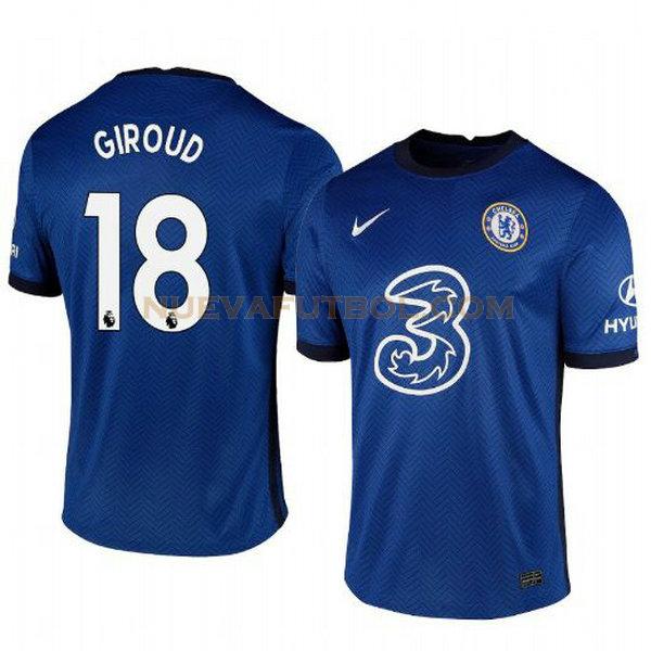 primera camiseta olivier giroud 18 chelsea 2020-2021 hombre