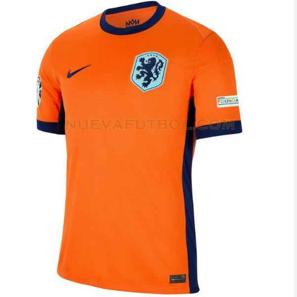 primera camiseta países bajos 2024 naranja hombre