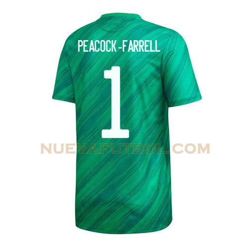 primera camiseta peacock farrell 1 irlanda del norte 2020 hombre