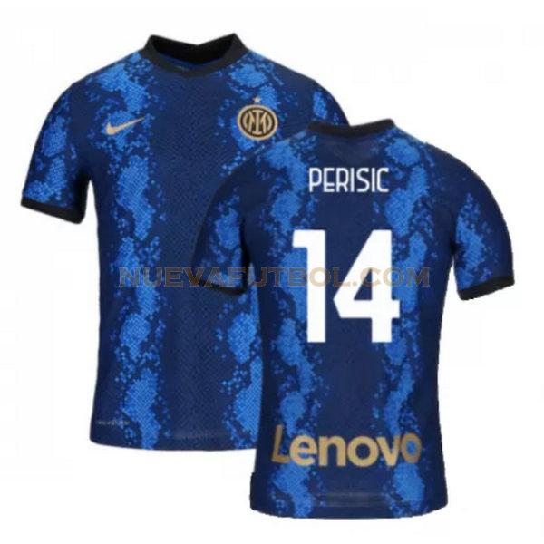 primera camiseta perisic 14 inter milan 2021 2022 azul hombre