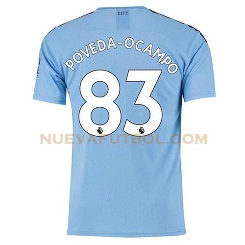 primera camiseta poveda ocampo 83 manchester city 2019-2020 hombre