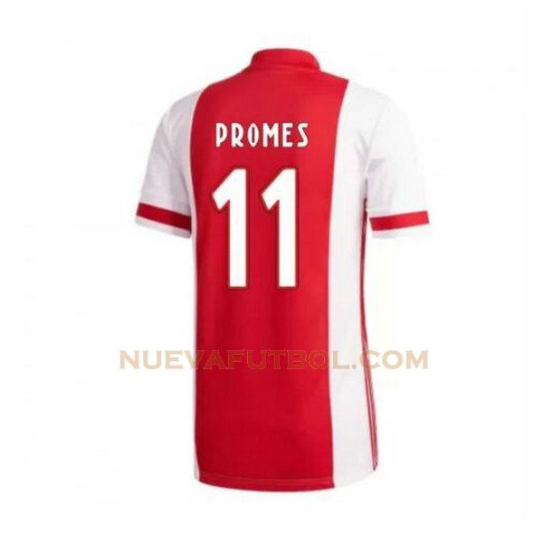 primera camiseta promes 11 ajax 2020-2021 hombre