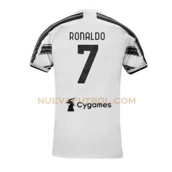 primera camiseta ronaldo 7 juventus 2020-2021 hombre