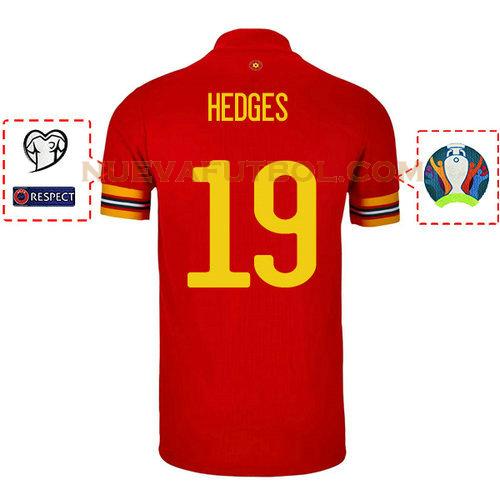 primera camiseta ryan hedges 19 gales 2020 hombre