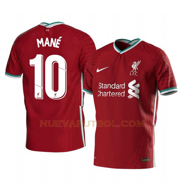 primera camiseta sadio mané 10 liverpool 2020-2021 hombre