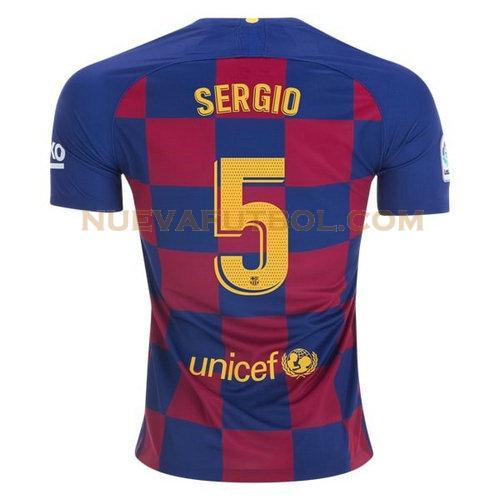 primera camiseta sergio 5 barcelona 2019-2020 hombre