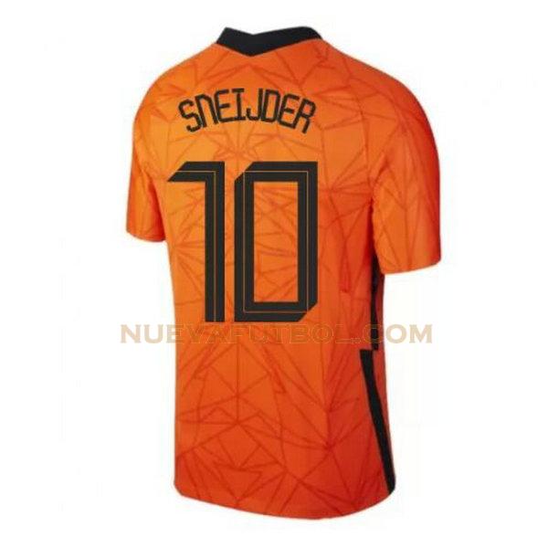 primera camiseta sneijder 10 países bajos 2020 hombre