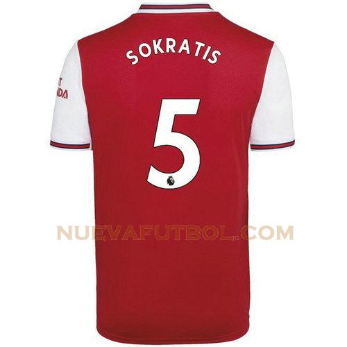 primera camiseta sokratis 5 arsenal 2019-2020 hombre