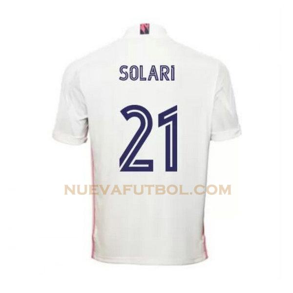 primera camiseta solari 21 real madrid 2020-2021 hombre