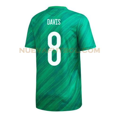 primera camiseta steven davis 8 irlanda del norte 2020 hombre