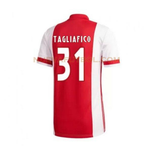 primera camiseta tagliafico 31 ajax 2020-2021 hombre