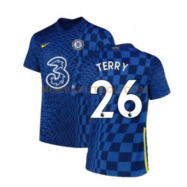 primera camiseta terry 26 chelsea 2021 2022 azul hombre