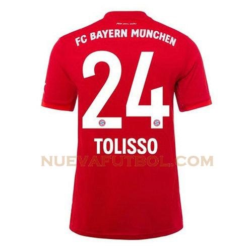 primera camiseta tolisso 24 bayern de múnich 2019-2020 hombre