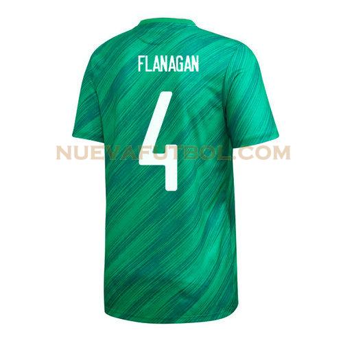 primera camiseta tom flanagan 4 irlanda del norte 2020 hombre