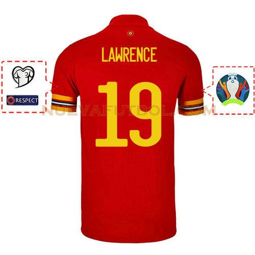 primera camiseta tom lawrence 19 gales 2020 hombre