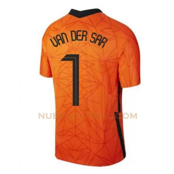 primera camiseta van der sar 1 países bajos 2020 hombre