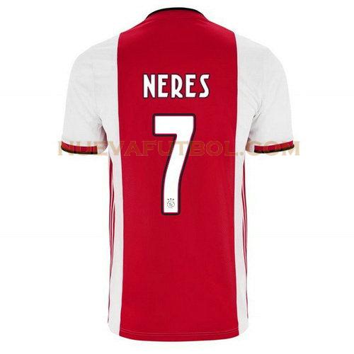 primera camiseta van neres 7 ajax 2019-2020 hombre