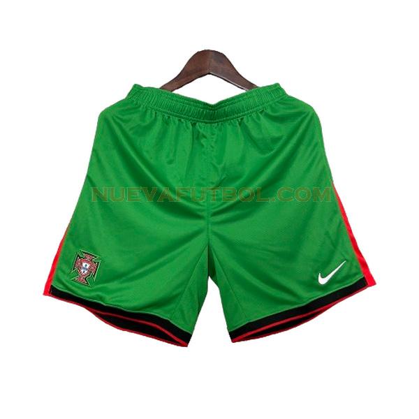 primera pantalones cortos portugal 2024 verde hombre