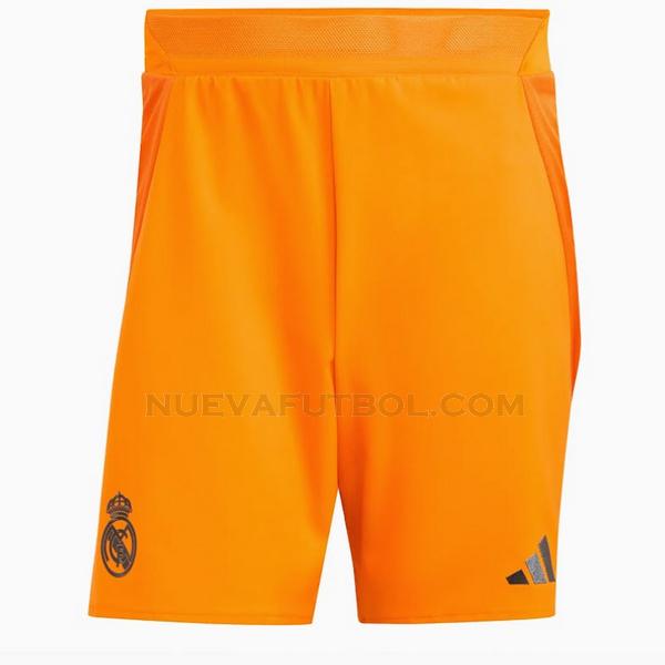 primera pantalones cortos real madrid 2024 2025 naranja hombre