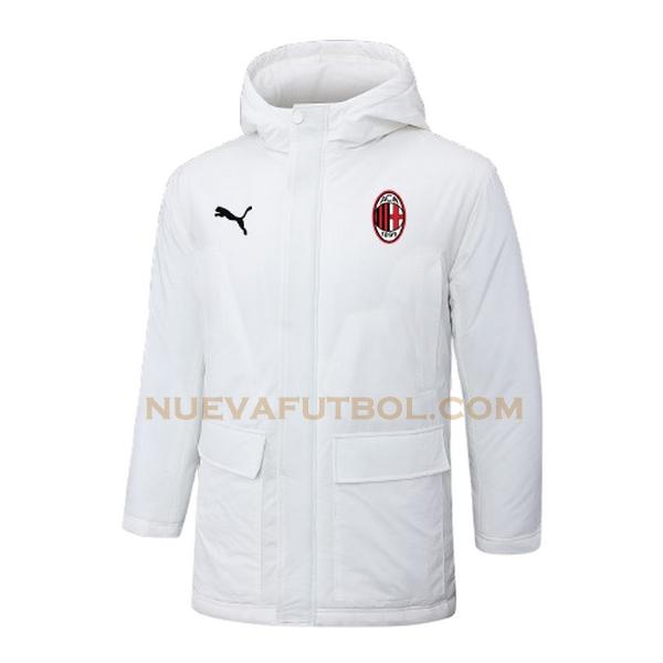 red label ropa de algodon ac milan 2024 2025 blanco hombre