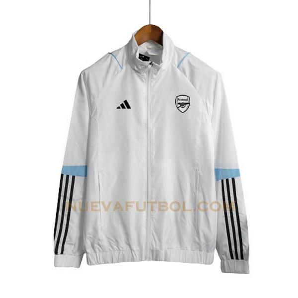 rompeviento arsenal 2023 2024 blanco hombre