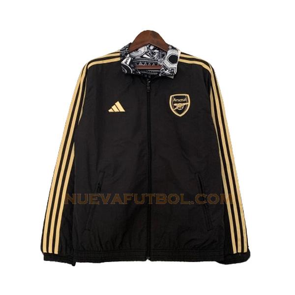 rompeviento arsenal 2023 2024 negro hombre