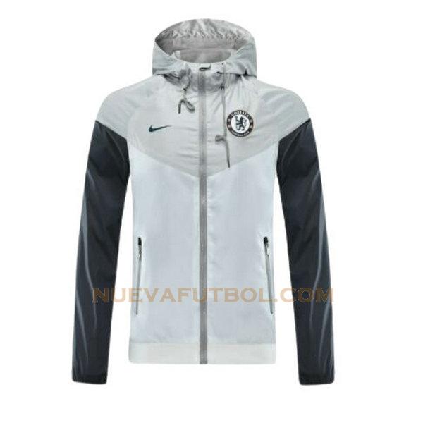 rompeviento chelsea 2021 2022 gris hombre