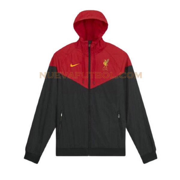 rompeviento liverpool 2021 2022 rojo hombre