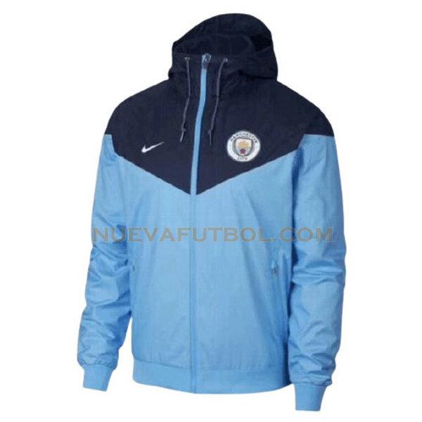 rompeviento manchester city 2021 2022 azul hombre