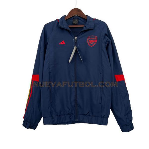 rompevientos arsenal 2023 azul hombre