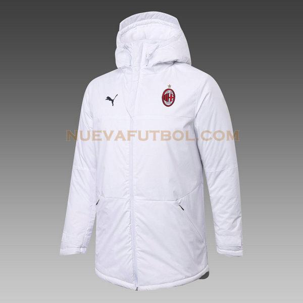 ropa de algodón ac milan 2021 2022 blanco hombre